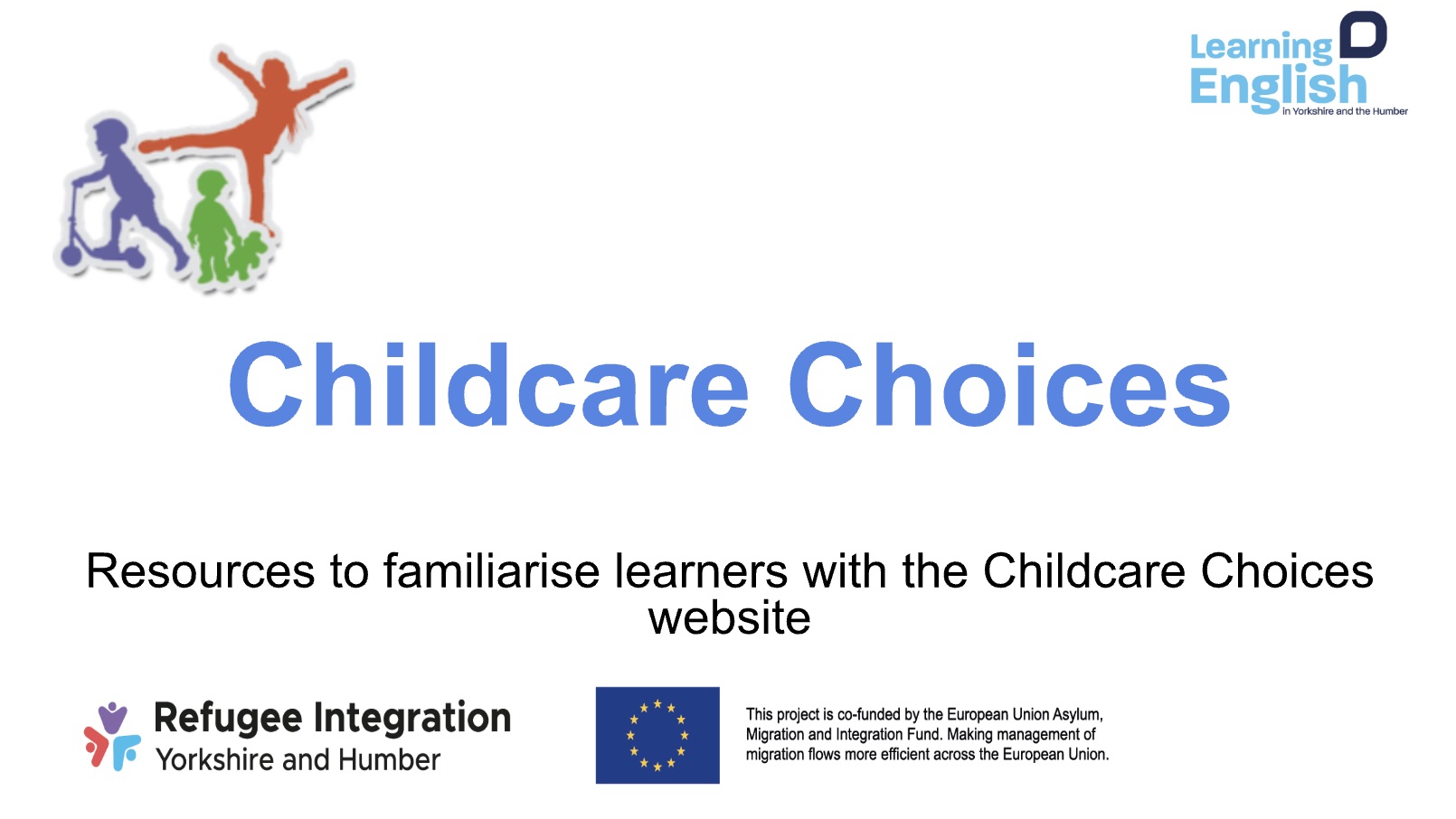 Childcare Choices Slides Resource preview thumbnail