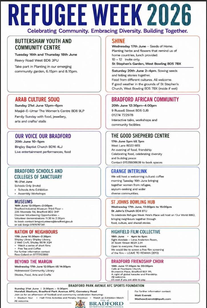 Refugee week in York